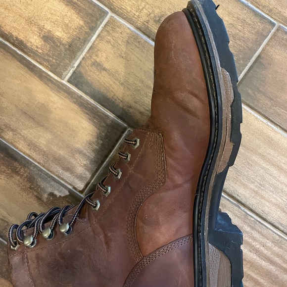 Tony Lama Waterproof Steel Toed Workboots size 9D - Picture 8 of 8